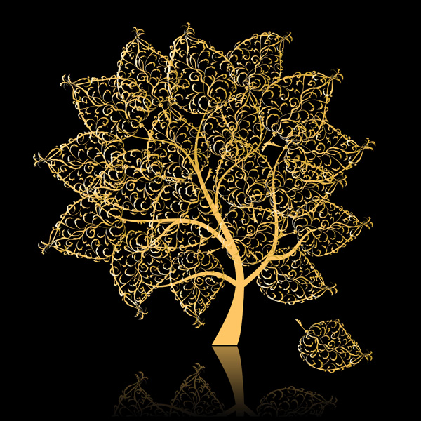 gold tree